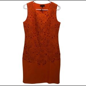 Antea | Orange Floral Dress